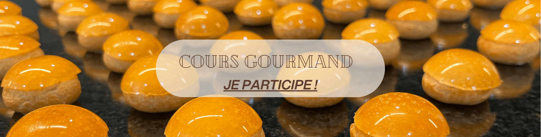 Cours gourmand — Je participe !