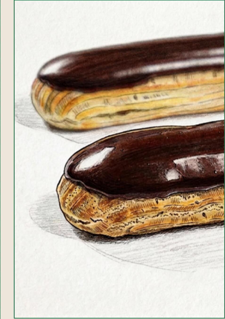 L'éclair au chocolat